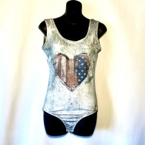 Milky Way Love USA Bodysuit